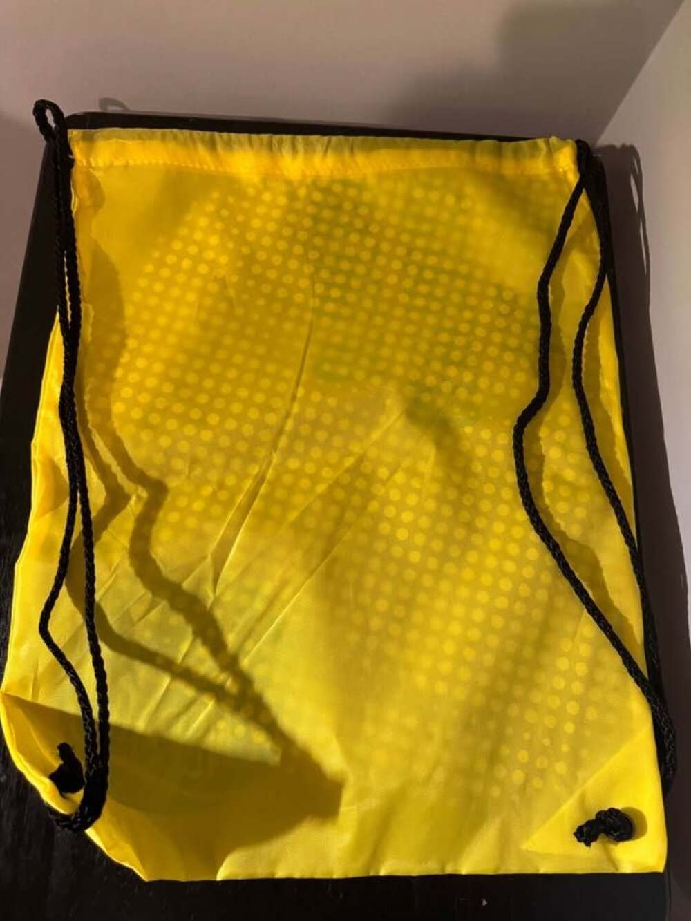 Net Generation Drawstring Yellow Bag - Picture 2 of 2